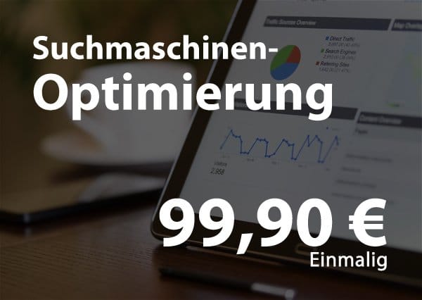 Suchmaschinen Optimierung für nur 99,90€