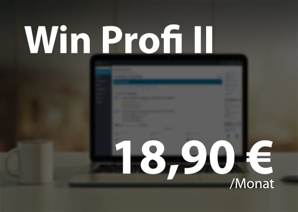 Windows Webspace - Win Profi 2 für 18,90€