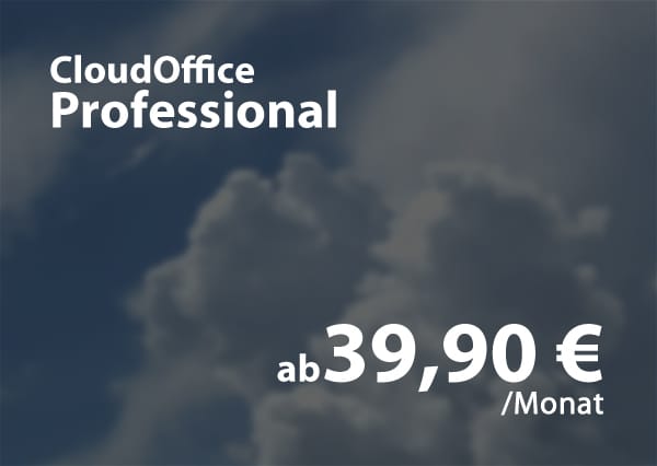 CloudOffice Professional – Ihr Onlieoffice ab 39,90€