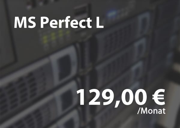 Managed Server für 129,00€