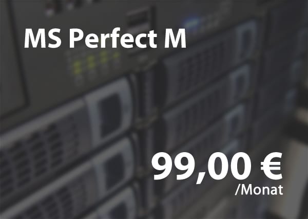 Managed Server für 99,00€