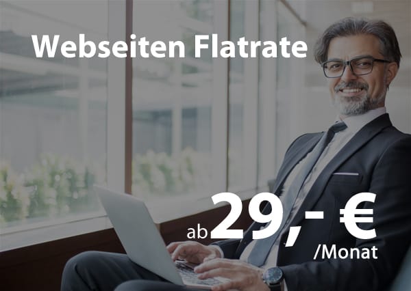 Webseiten Flatrate